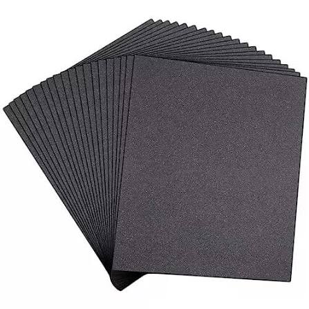 Black Abrasive Sheet